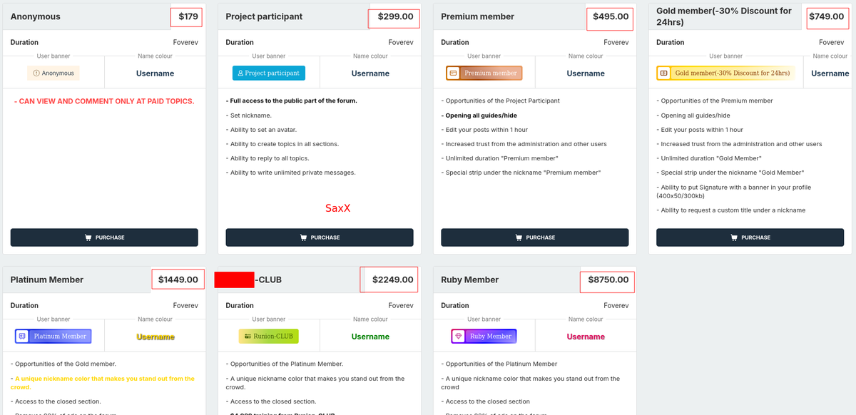 _SaxX_'s tweet photo. 🚨🔴 De 179$ à 8750$, les vrais forums cybercriminels où se (re)vendent les données piratées ont le vent en poupe ! UN VRAI BUSINESS TRÈS LUCRATIF 

Quand nos autorités / administrations / enteprises / collectivités territoriales minimisent les cyberattaques et fuites d'information, les cybercriminels eux en font un véritable business très lucratif ! 

Ici - en capture d'écran - un autre "Amazon de la cybercriminalité" russephone mais pour les grands ou les plus sérieux.

Juste l'accès coûte 179$ ! Et peut monter jusqu'à 8750$ pour une souscription VVIP. 

On retrouve y retrouve tout comme des bases de données très fraîches à la vente d'institutions françaises piratées récemment et encore introuvable ou difficilement à moins d'avoir des accès de l'intérieur...

Voilà l'envers du décor... qui contraste  sévèrement et méchamment avec cette banalisation dramatique lorsque survient des cyberattaques et/ou fuites d'information...

#CeNeSontQueDesDonnées 

J'ai cette terrible formule... en 2025, il est plus intéressant d'être un cybercriminel que de vendre de la drogue ! Il faut croire que jamais cette formule n'a jamais été aussi vraie. 

Prenez soin de votre vous numérique en attendant que les autorités et les entreprises daignent prendre soin des données personnelles qu'on leur confient...

Cybèrement vôtre,

SaxX ¯\_(ツ)_/¯