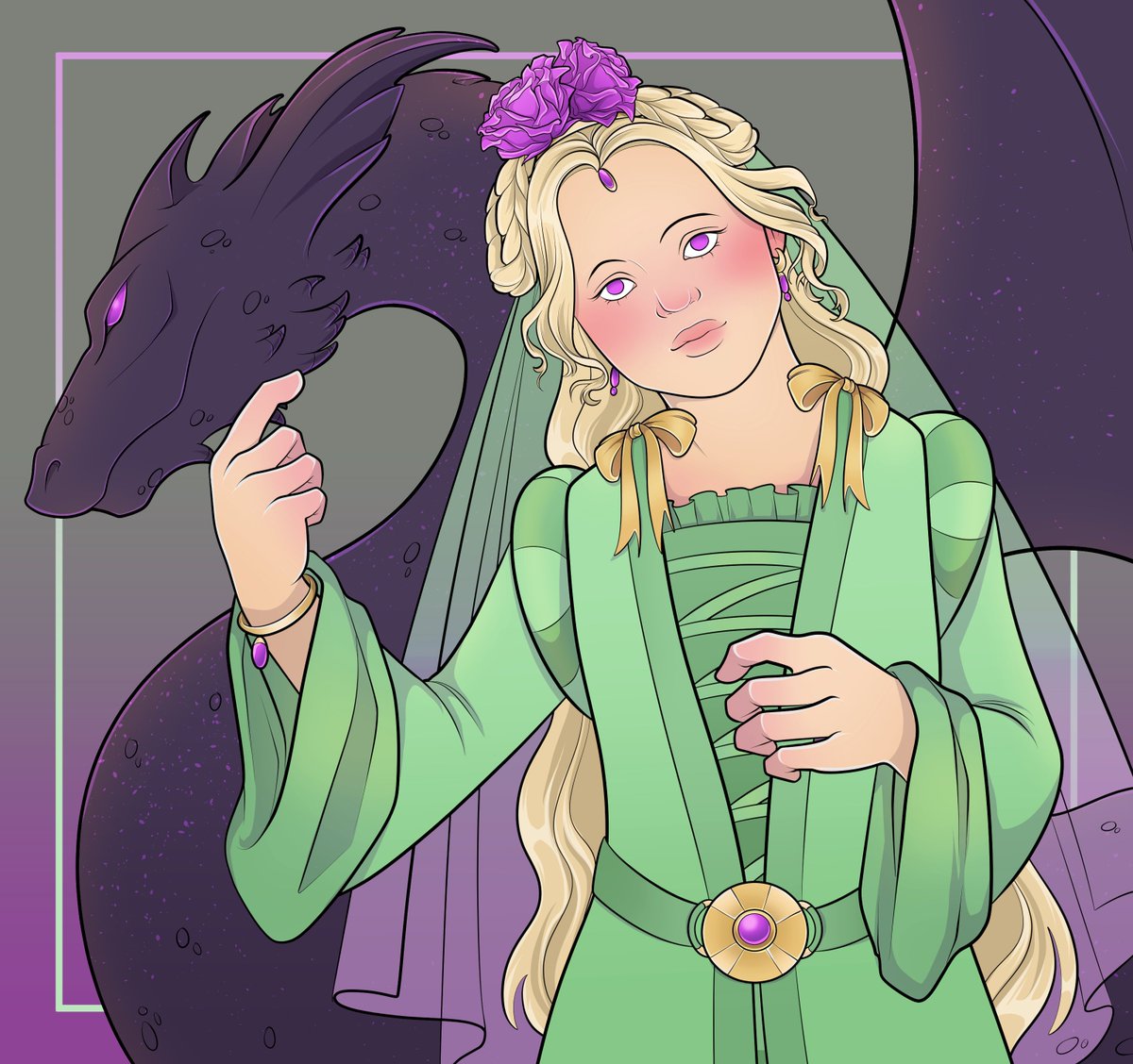 Jaehaera during the Dance - based on a ko-fi request♥️