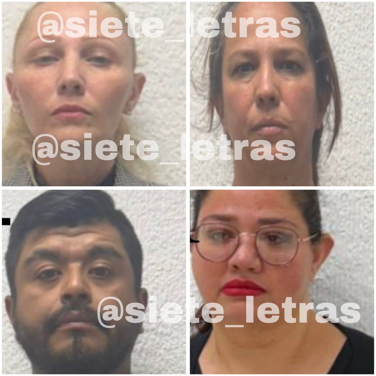 siete_letras's tweet image. Atrapan a 4 por fraude con plazas en la @SSalud_mx:

Son las hermanas Patricia, Sarita y Bárbara N, además de Sergio N. Ofrecían plazas en CISAME y otros centros por $10 mil pesos.

Se decían protegidas por el Sindicato de Trabajadores de la Salud. @PDI_FGJCDMX las detuvo.