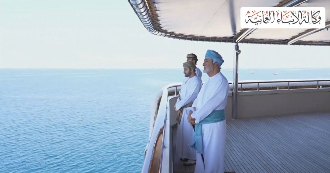 حفظ الله #السلطان_هيثم_بن_طارق #استعراض_الاسطول_2025