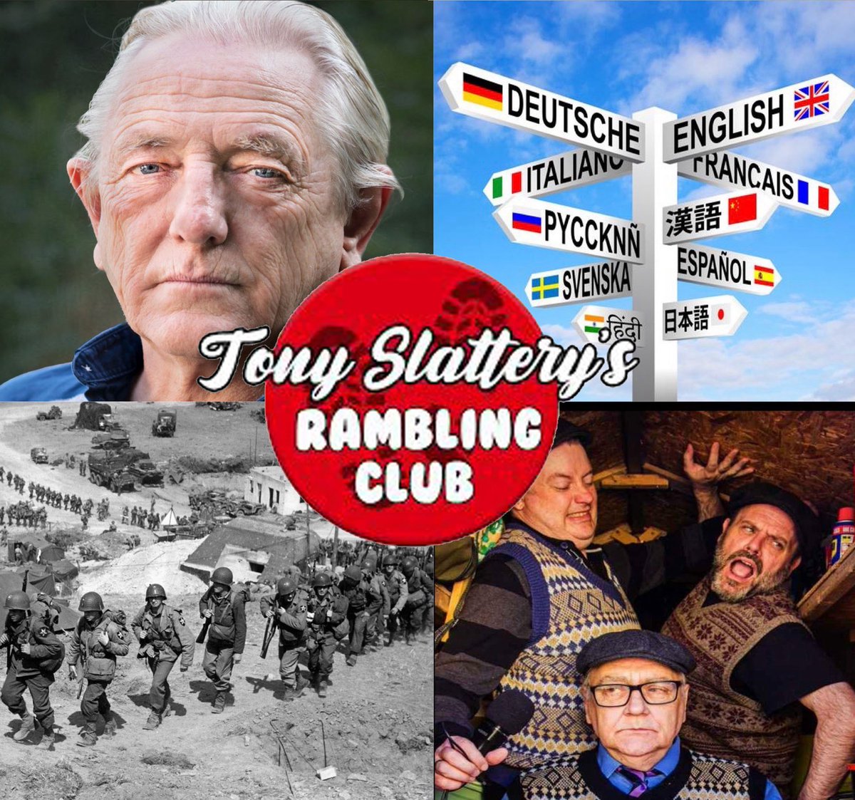 Tony Slattery podcast tweet media