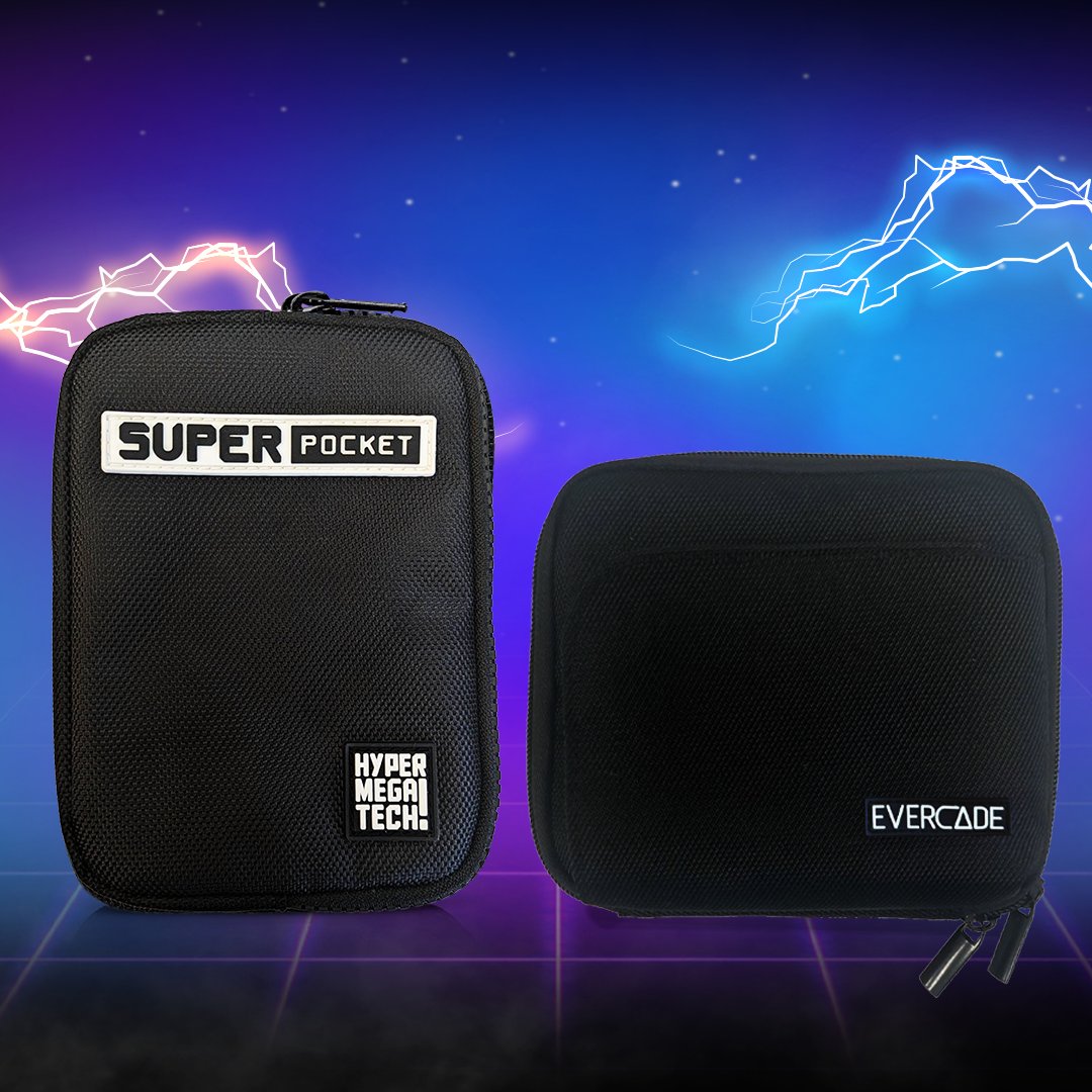 BACK IN STOCK! Black Super Pocket Cases and the Evercade Cartridge Carry Cases! 👀

Buy now:  funstock.co.uk/collections/hy…
