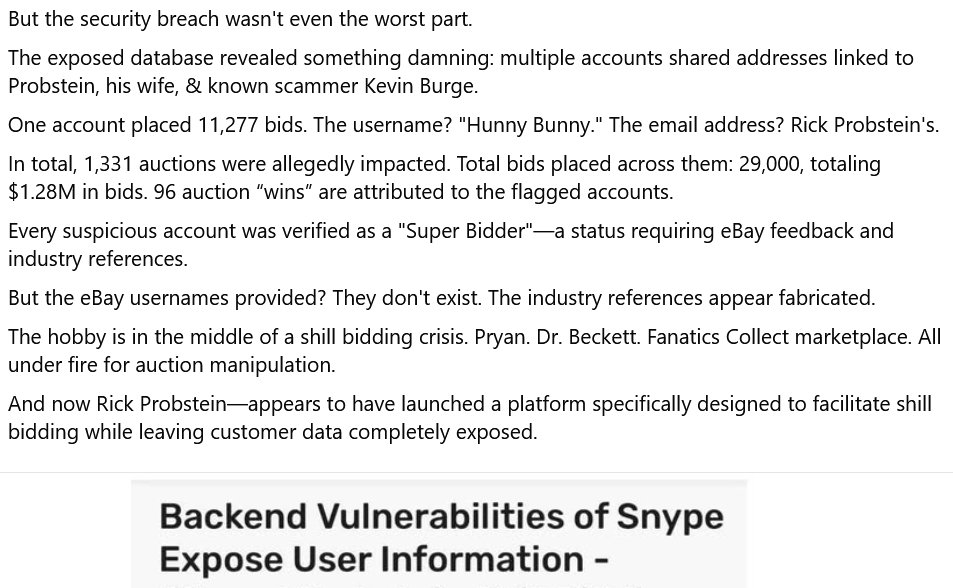 Anyone in #TheHobby who can comment or lend credence on this story? Looking to write up, need a bit more supporting proof. <a href="/CardPurchaser/">Card Purchaser</a> <a href="/yanxchick/">Sooz ⚾️</a> <a href="/KaseysCards/">Kasey</a> <a href="/SportsCollector/">Sports Collectors Daily</a> #collect