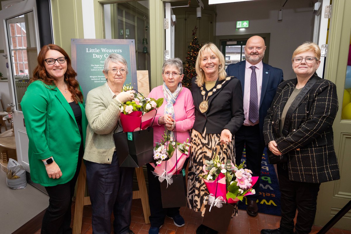 lisburnccc's tweet image. This afternoon marked the launch of Little Weavers Day Care, a new social enterprise supporting families across Lisburn and giving a new lease of life to the beautifully restored Old Hilden Primary School.

Thanks to partnership working between The Resurgam Trust, Lisburn &amp;amp;…