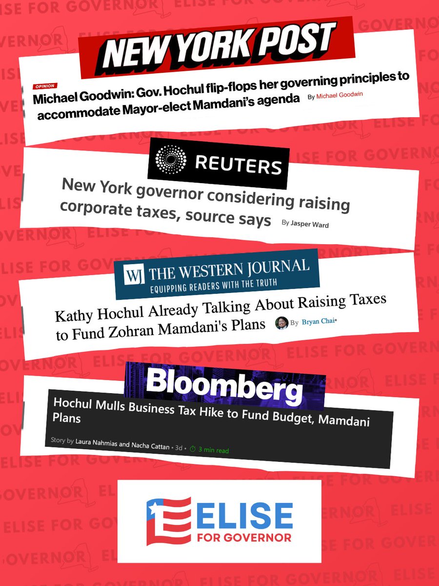 Kathy Hochul’s single-party Democrat rule has landed New York as the number one most taxed and regulated state in the nation. Now, the Worst Governor in America wants to raise taxes again. Let's work together to Fire Hochul and make New York more affordable for all.