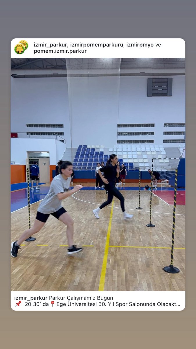 izmir_parkur's tweet image. Pomem Parkur Çalışmamız Bugün
 📌 20:30’da Ege Üniversitesi 50. Yıl Kapalı Spor Salonunda Olacaktır 💪

#Pomem #Pmyo #Parkur #izmir  #Pomemparkur #izmirpomemparkur
#izmirpmyoparkur #izmirparkur  izmirparkur.com