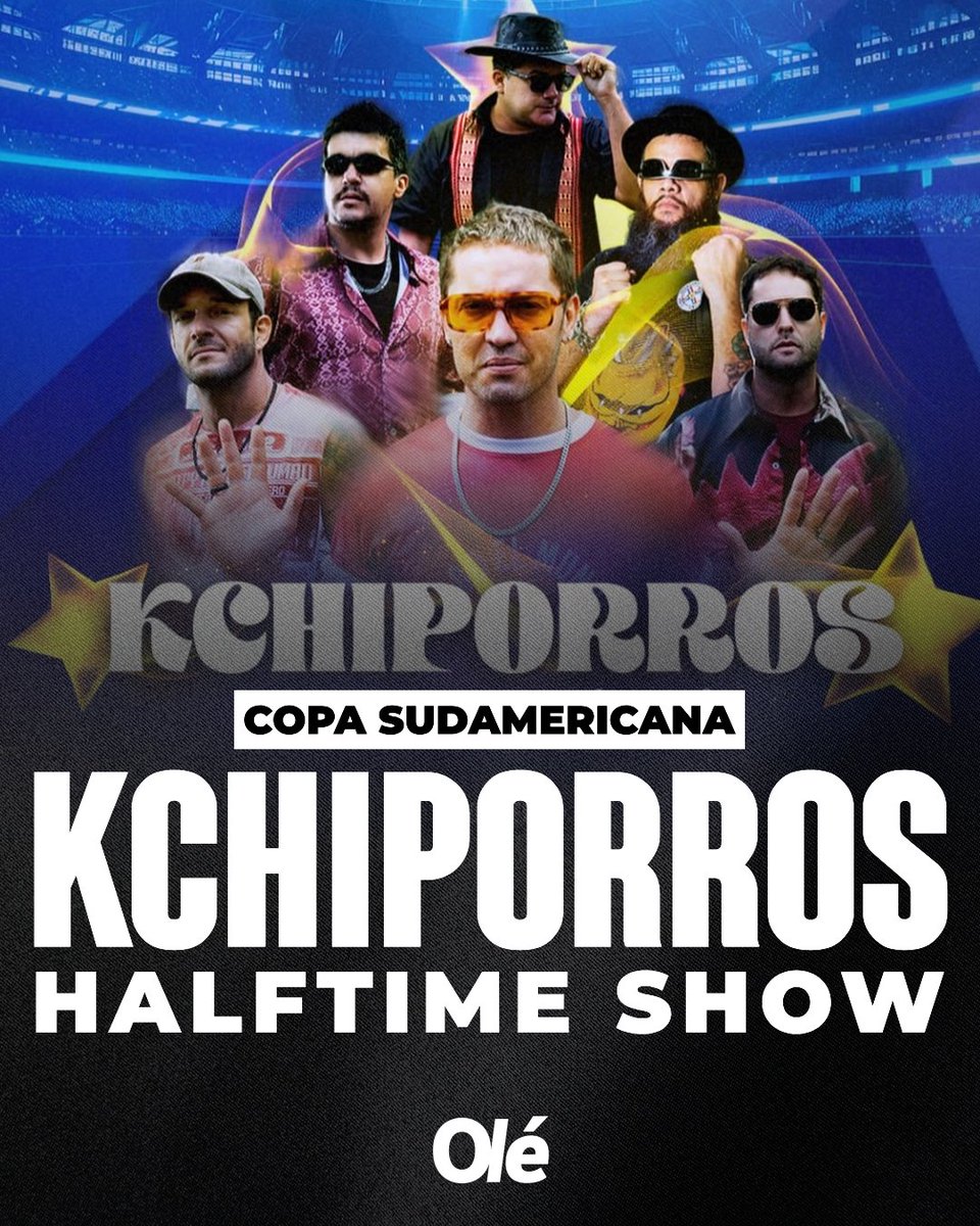 Alejandro Domínguez, presidente de la Conmebol, confirmó que en el entretiempo de la final de la Copa Sudamericana se dará por primera vez un "Halftime Show" 🎶🏟️

🇵🇾🎤 La banda a cargo en el estadio Defensores del Chaco, donde se medirá Lanús contra Atlético Mineiro, será