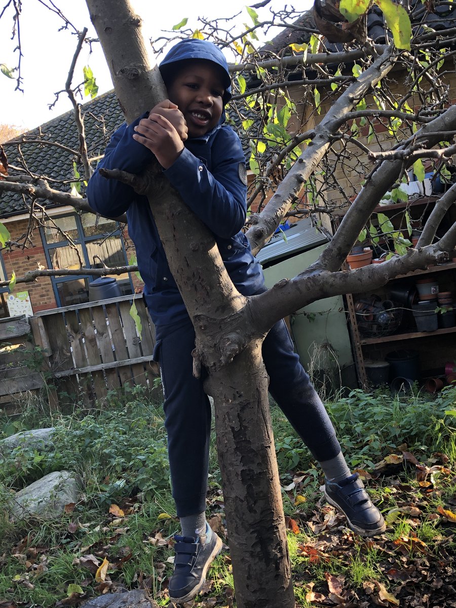 ststephenscps's tweet image. This week at forest school, #Reception made a skeleton out of natural resources, climbed trees and enjoyed exploring.