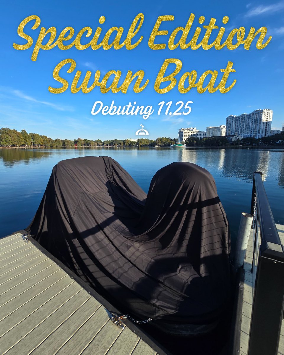 A special milestone calls for a special ride, here’s to 100 years of swan boats! 🦢