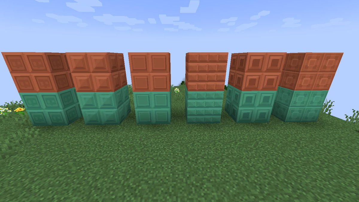 Some Copper Blocks For The Blocky game :))
#Blockbench #Minecraft #pixelart