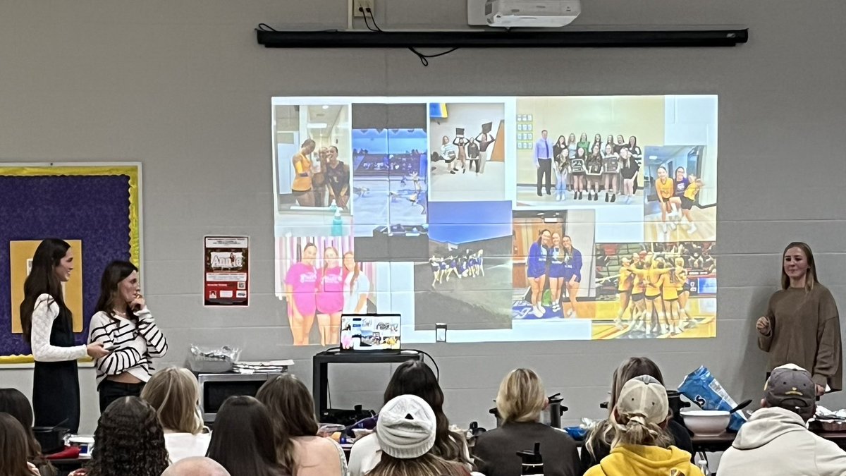 BCBulldogsVB's tweet image. Fantastic banquet to celebrate our season 💜🏐💛