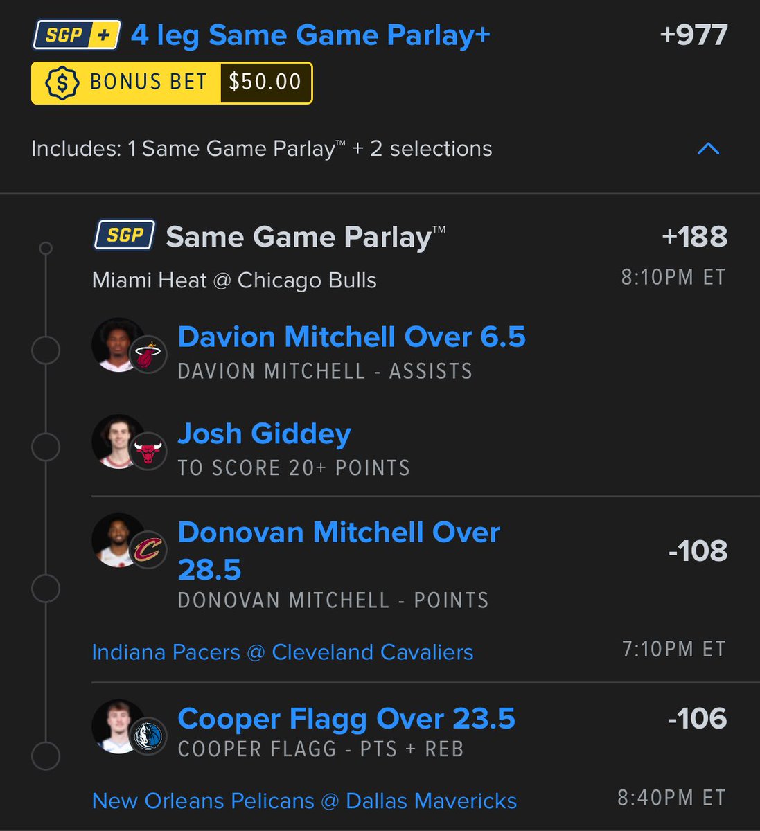 Making $1,500 on NBA Friday sounds great to me🥂

Let’s go back2back $50 to a follower that likes &amp; rt’s once we cash.🤞