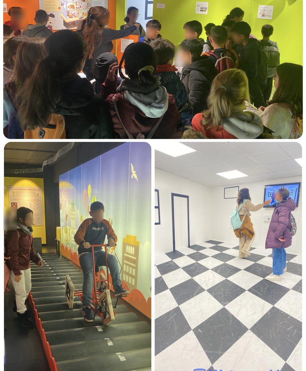 Los alumnos de 5º y 6º de E.P. han visitado el museo de la ciencia de Valladolid. Además de vivir una gran experiencia en el planetario, han pasado por las diferentes salas con las que han descubierto de forma manipulativa todos los secretos que esconde la ciencia.
#educacyl