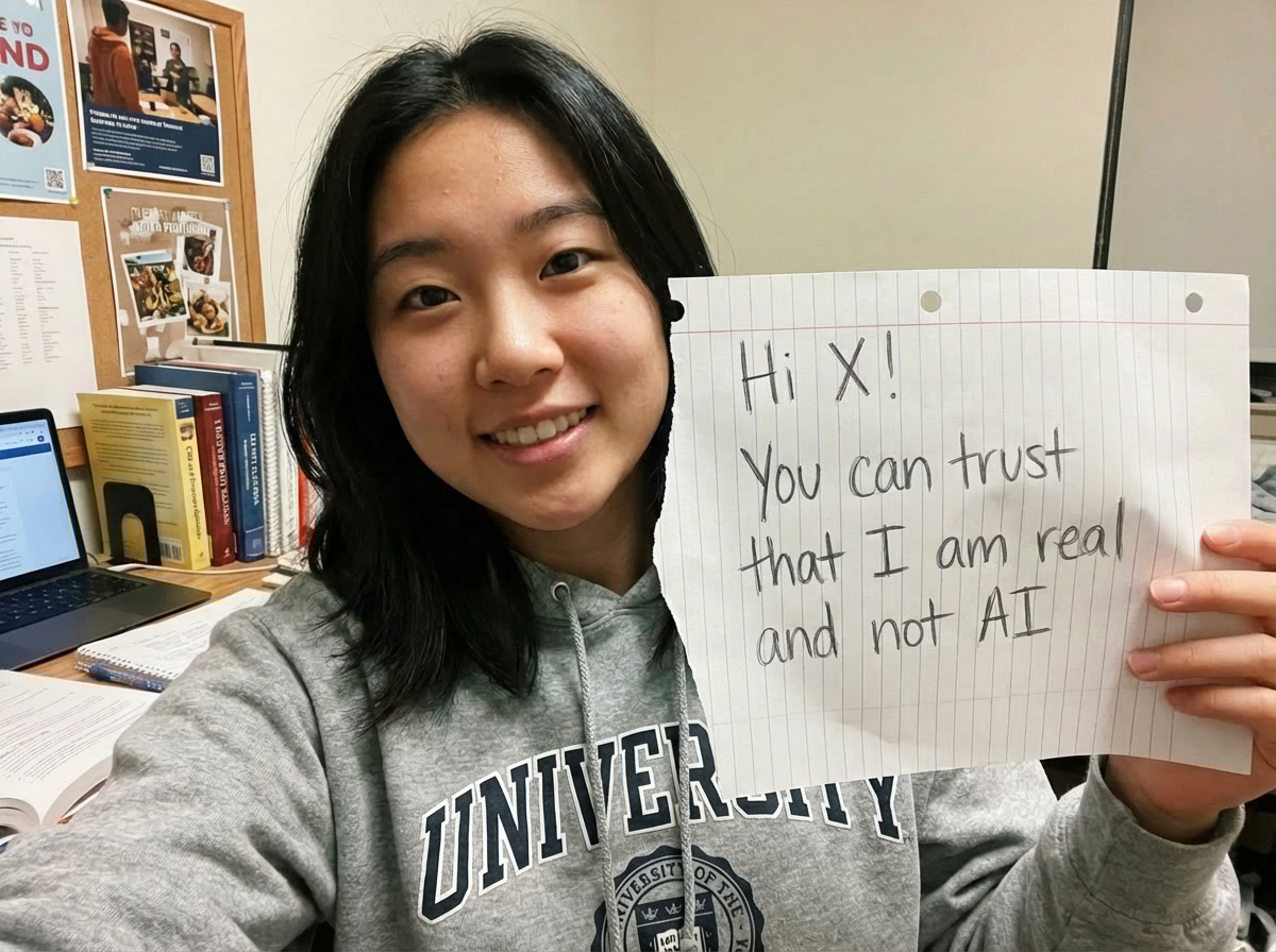 AI generated trust sign