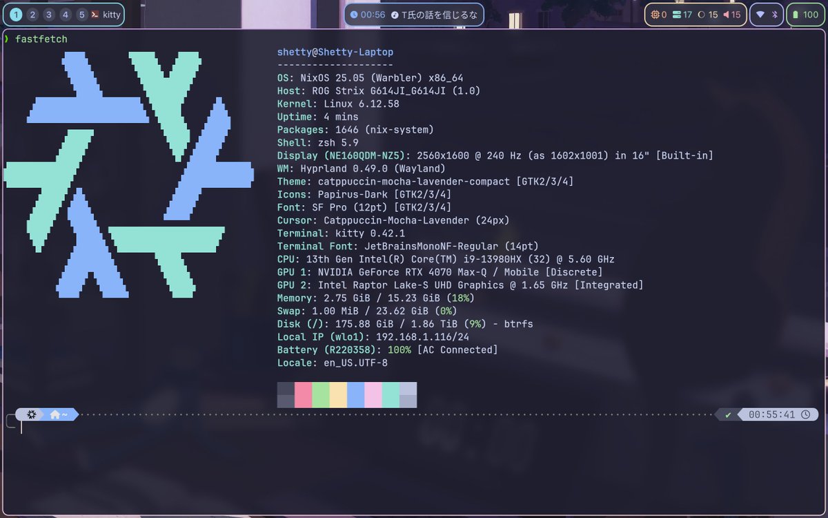 Shetty_Yttehs's tweet image. #NixOS