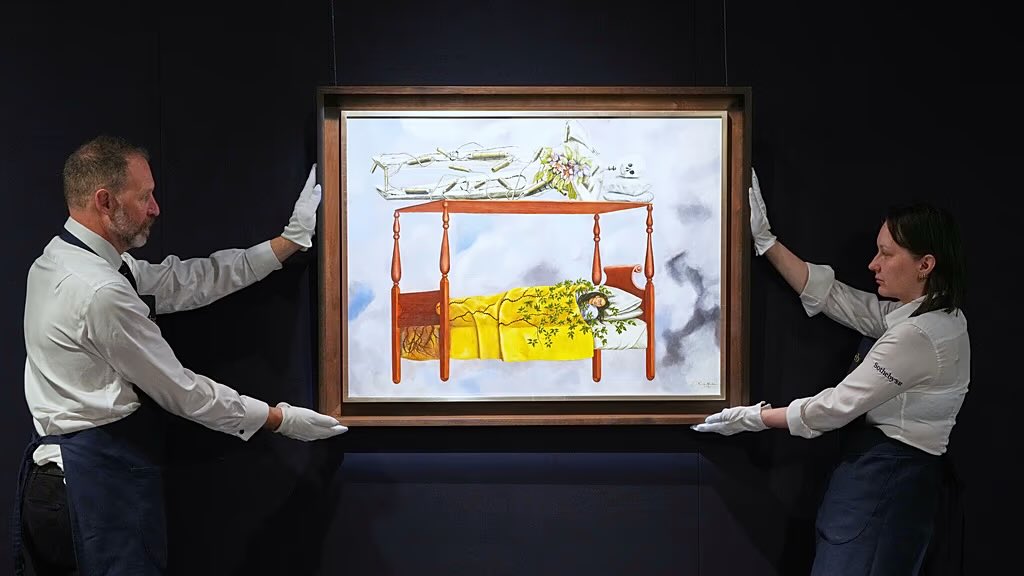 youtu.be/ApUAxBkOMAE?si…

Frida Kahlo rebasa los mil millones de pesos. ¿Por qué su obra alcanza tal valor? ¿Qué significa esto para el arte internacional? ¿Qué responsabilidad tiene el nuevo propietario en la conservación del patrimonio cultural universal?

<a href="/Velfu/">Kristina Velfu</a> platicó con