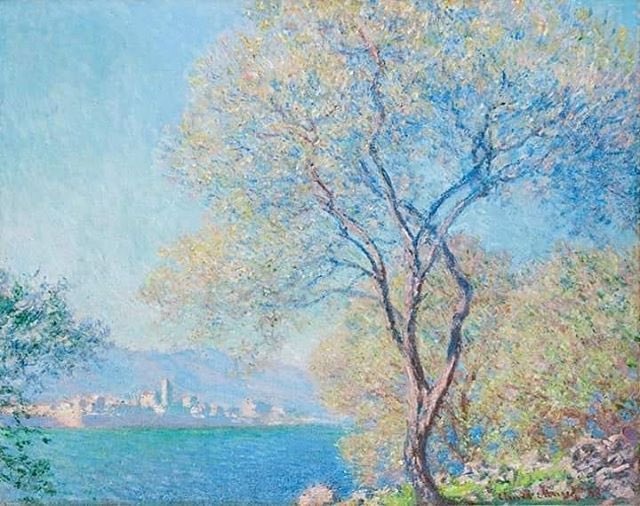 Assiko23's tweet photo. 🌞 En 1888, Monet séjourne à Antibes et réalise une série de toiles capturant la lumière méditerranéenne. 🌊 https://t.co/rdltPwbyq0