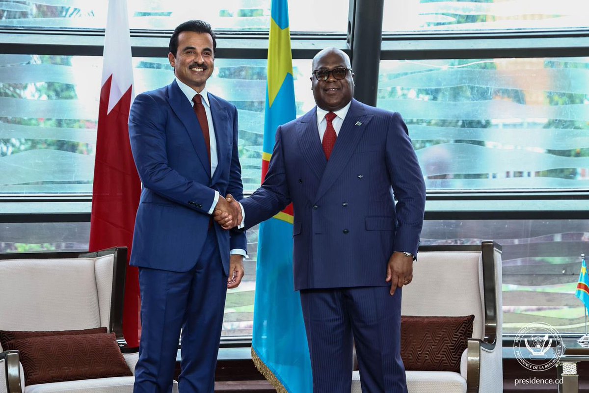valeriekabeya's tweet image. J’ai la conviction que cette visite portera des résultats concrets, renforçant nos projets communs et soutenant le #progrès de la #RDC et du #Qatar dans tous les secteurs clés.

I am confident that this visit will lead to tangible progress, strengthening our shared initiatives…