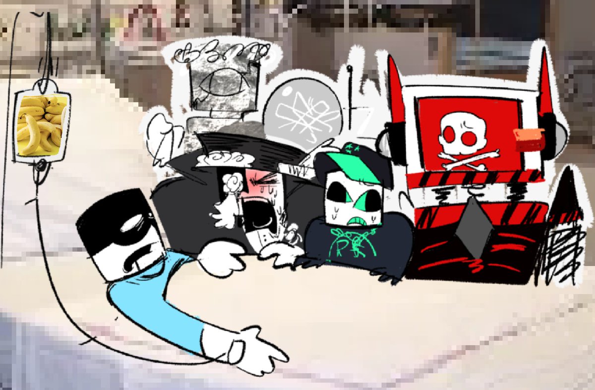 SOVP_7's tweet image. I feel like i should draw this
 get well soon artistry!