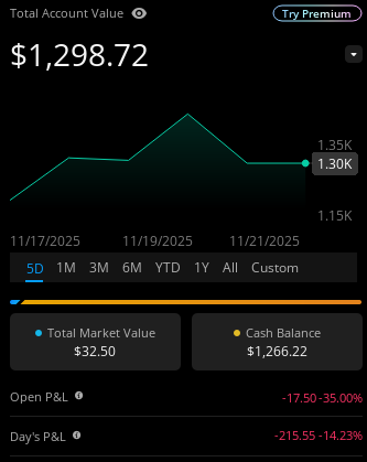 NicholasFNS's tweet image. Ate a full stop out on the WhaleWatch account, gave the exact amount we made yesterday!

We show everything from this account, win or lose!

From just over $1500 to below $1300; rules are rules,  with @JurassicZ0mbie morning right here on the @unusual_whales X and YouTube!

$SPY