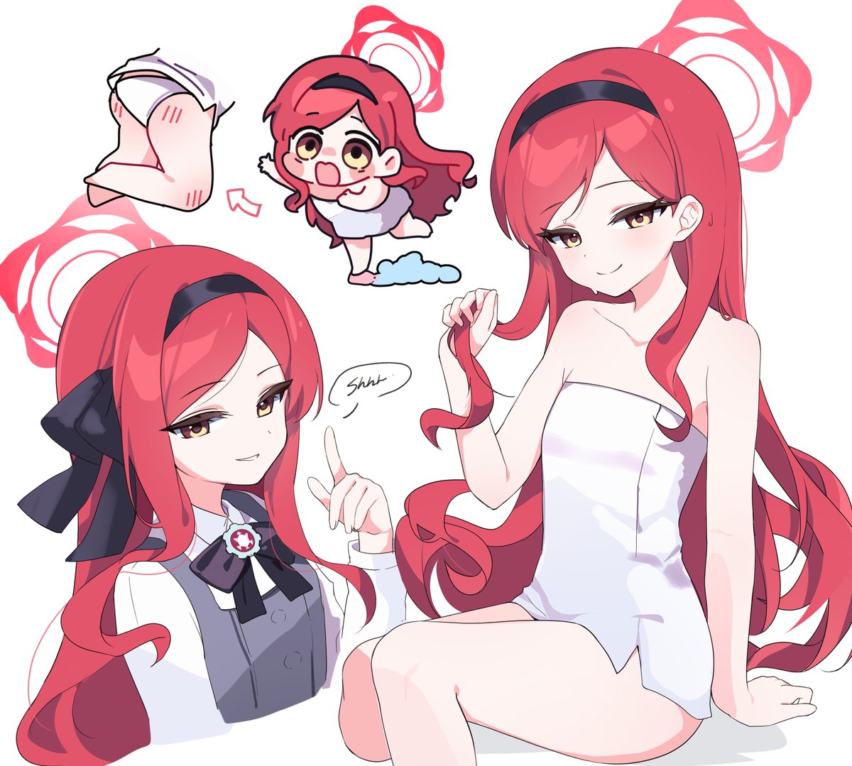 #ブルアカ #BlueArchive 
🤍