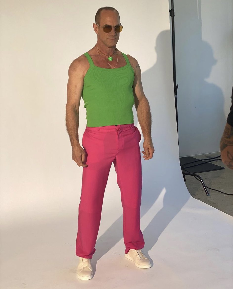 lawandordertv's tweet image. One ticket please! 💚🩷 "For which movie?" 
Us: