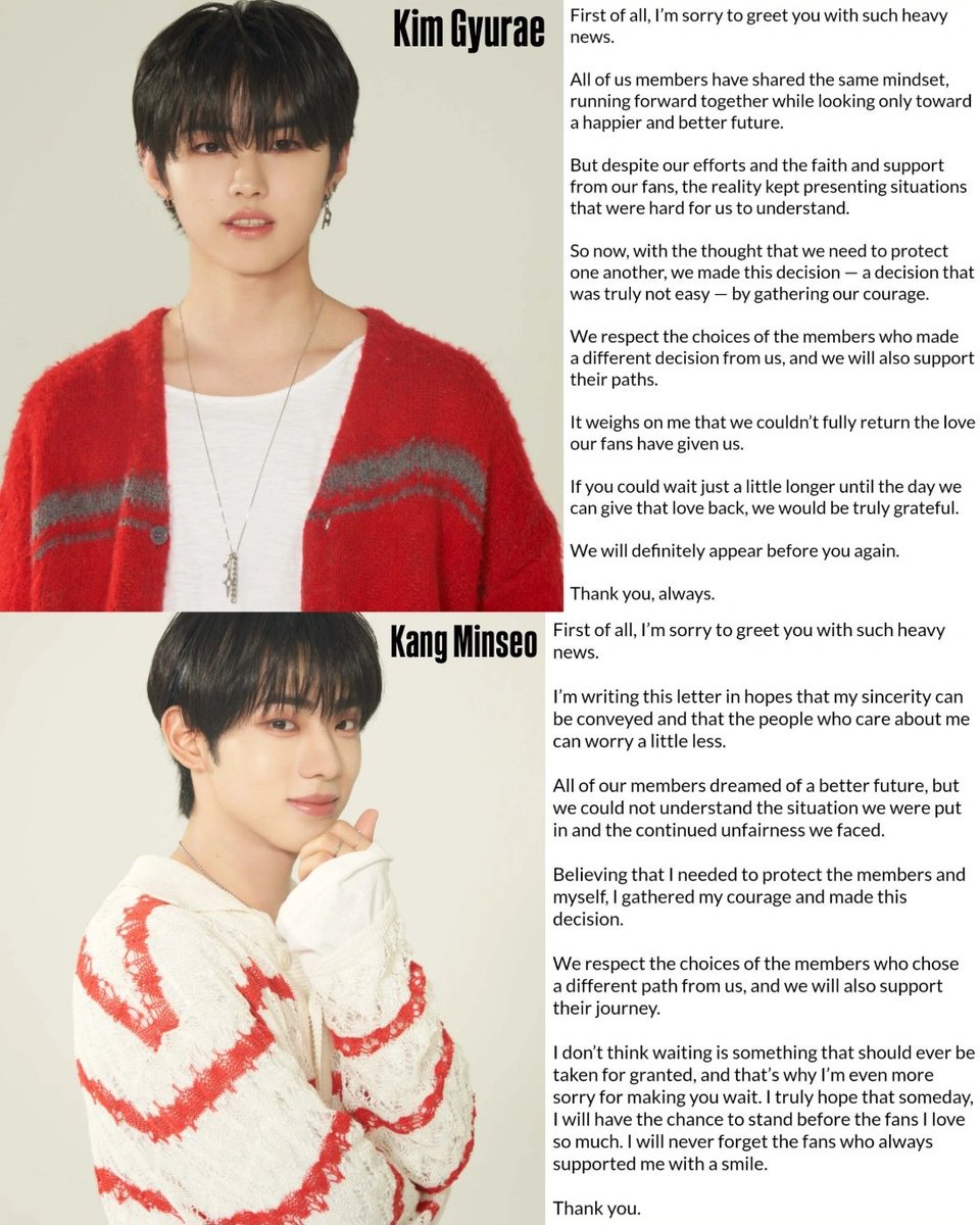 nugupromo's tweet image. FANTASY BOYS&apos; Kang Minseo, Lee Hanbin, Hikaru, Hong Sungmin, Kim Gyurae and Kaedan have opened personal Instagram accounts and have each written heartful letters to fans. 

Minseo: instagram.com/kangminseo30
Hanbin: instagram.com/leehanbin011120
Hikaru: instagram.com/hikaru0714_2025
Sungmin:…