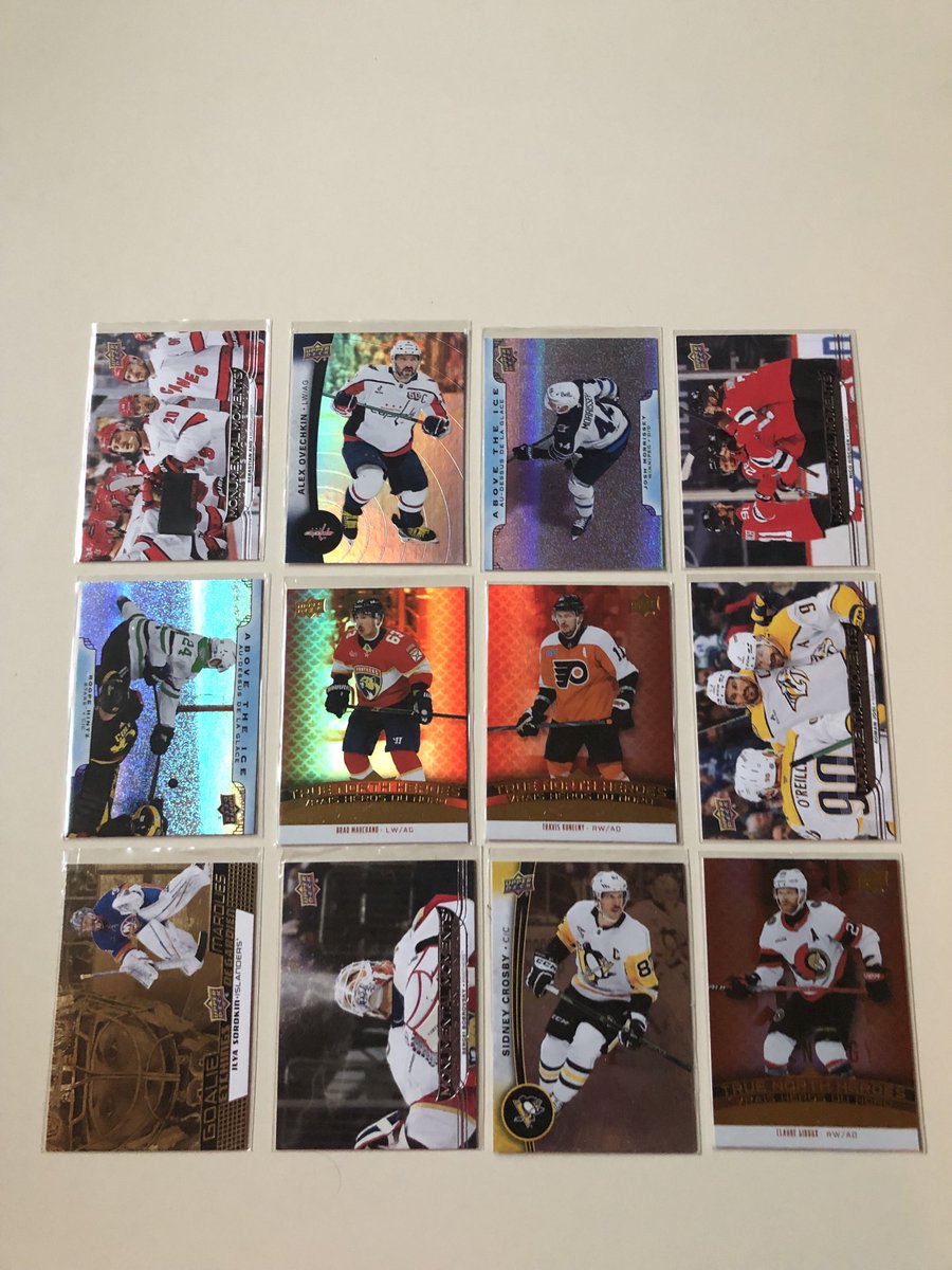 🔥🔥STACK SALE🔥🔥

$1 each, discount on multiple purchases (see pinned tweet)

Maximum 12 cards per stack 

Shipping $5 within 🇨🇦/$10 to 🇺🇸

Reposts always appreciated thank you 

#TBBCrew #TBBReposts #NHL ⁦<a href="/trading_dawg/">G-Dawg Trading</a>⁩ ⁦<a href="/HobbyUnlimited/">Hobby Man</a>⁩ #Canes #Capitals #Jets