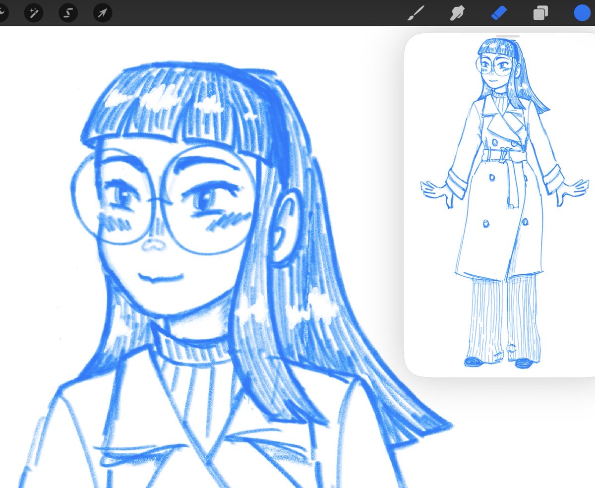 astralprject's tweet photo. She took a couple of days, but here she is !! I’m starting to get the hang of sketching (I think) https://t.co/tjGNcM2v4w