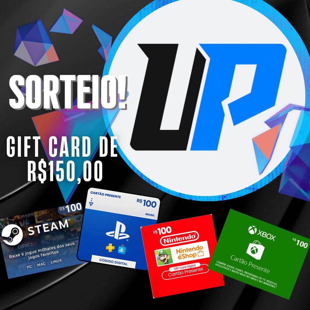 brunagd3's tweet image. 🚨 SORTEIO BLACK FRIDAY 🚨

Sorteio especial de Black Friday: concorra a um Gift Card de R$150,00 da sua plataforma favorita 🎮

Para concorrer, basta seguir as regras:

✅ Siga o perfil @brunagd3 e @LevelUpNews_ 
✅ Dê RT + Like neste post

📅 O resultado sai em 29/11/2025 

Não…