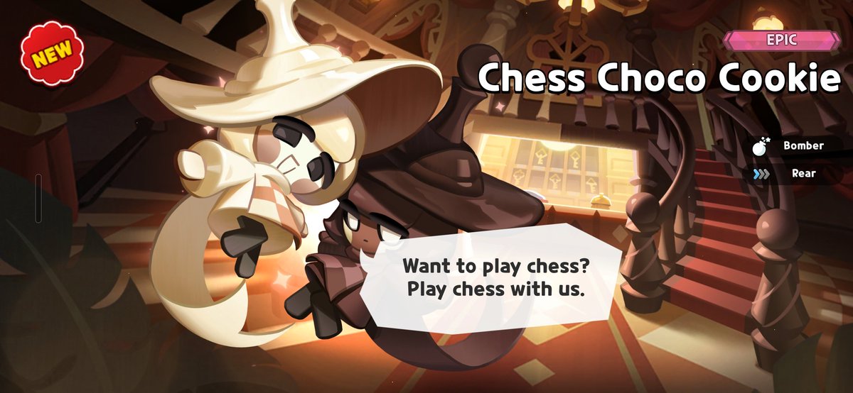 akumapostsgames's tweet image. got them 🫡

#CookieRunKingdom #ChessChocoCookie