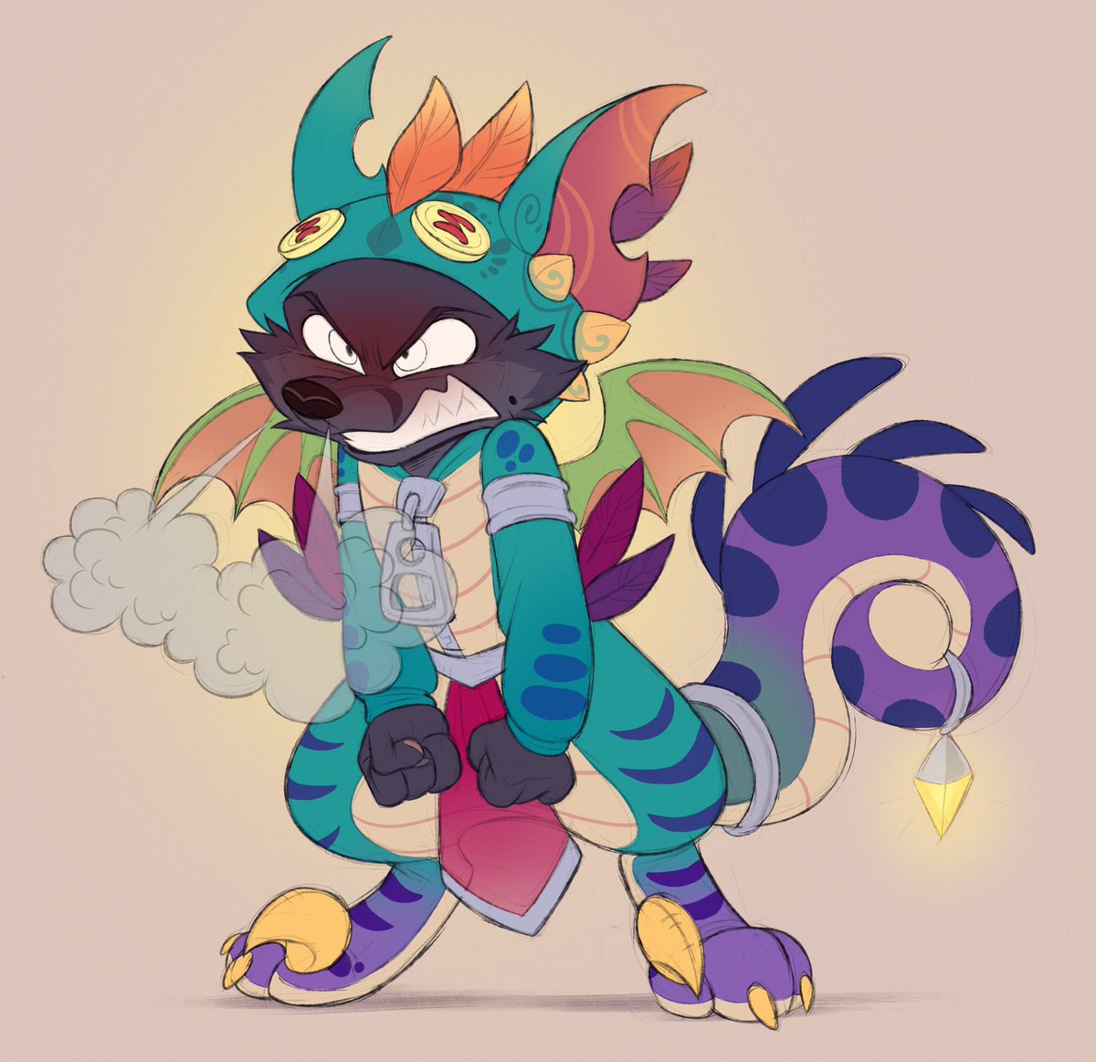 TheMimiFox's tweet image. Sketch commission for @aritosuits
😤