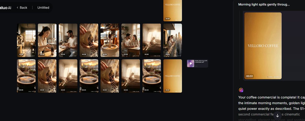 GumVue's tweet image. @Hailuo_AI this workflow is amazing — it generates your entire video. I just add the prompt, wait about 5 minutes, and then enjoy what the Hailuo Agent creates #minimaxai #hailuoai