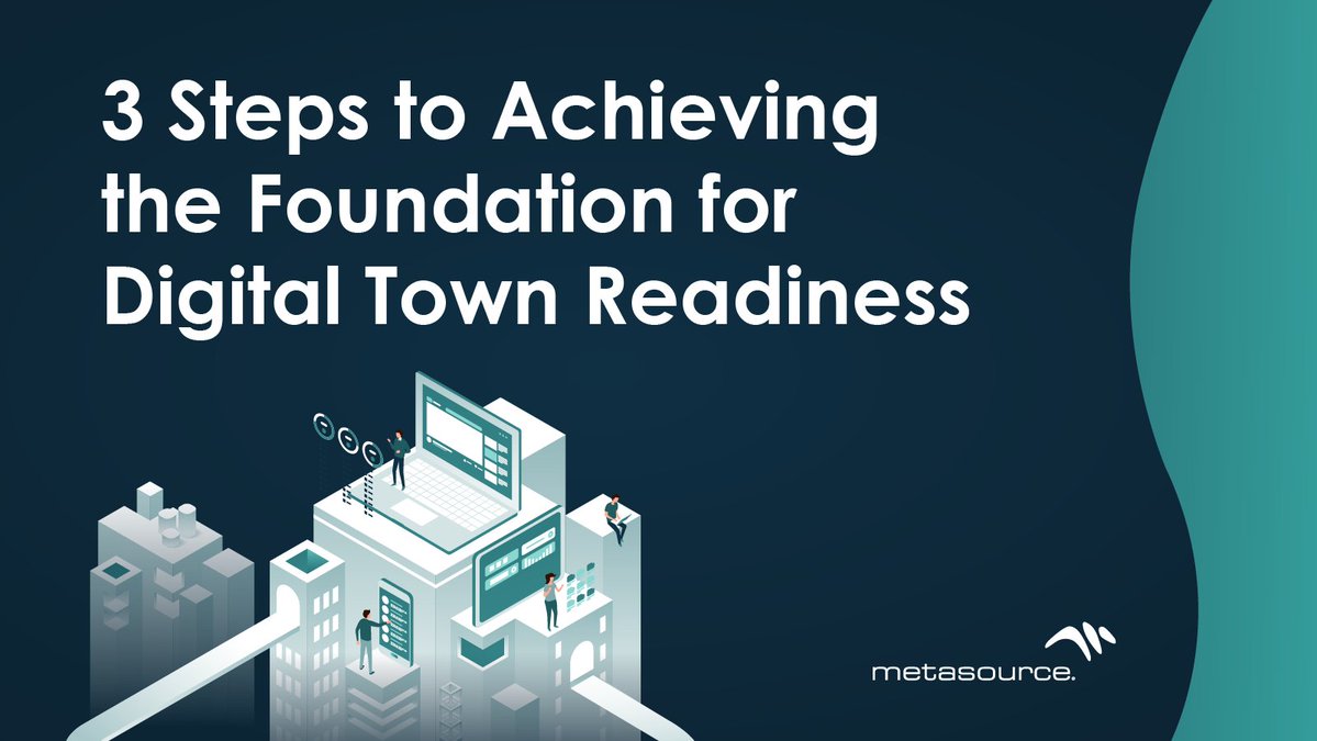 MetaSource's tweet image. 📂 Is your town ready for the digital era? Don&apos;t let paper-based processes slow workflows, frustrate residents, or increase risk.

Get a three-step guide to achieving the foundation for digital town readiness: hubs.la/Q03QPfS70

#DigitalTransformation #PublicSector #GovTech