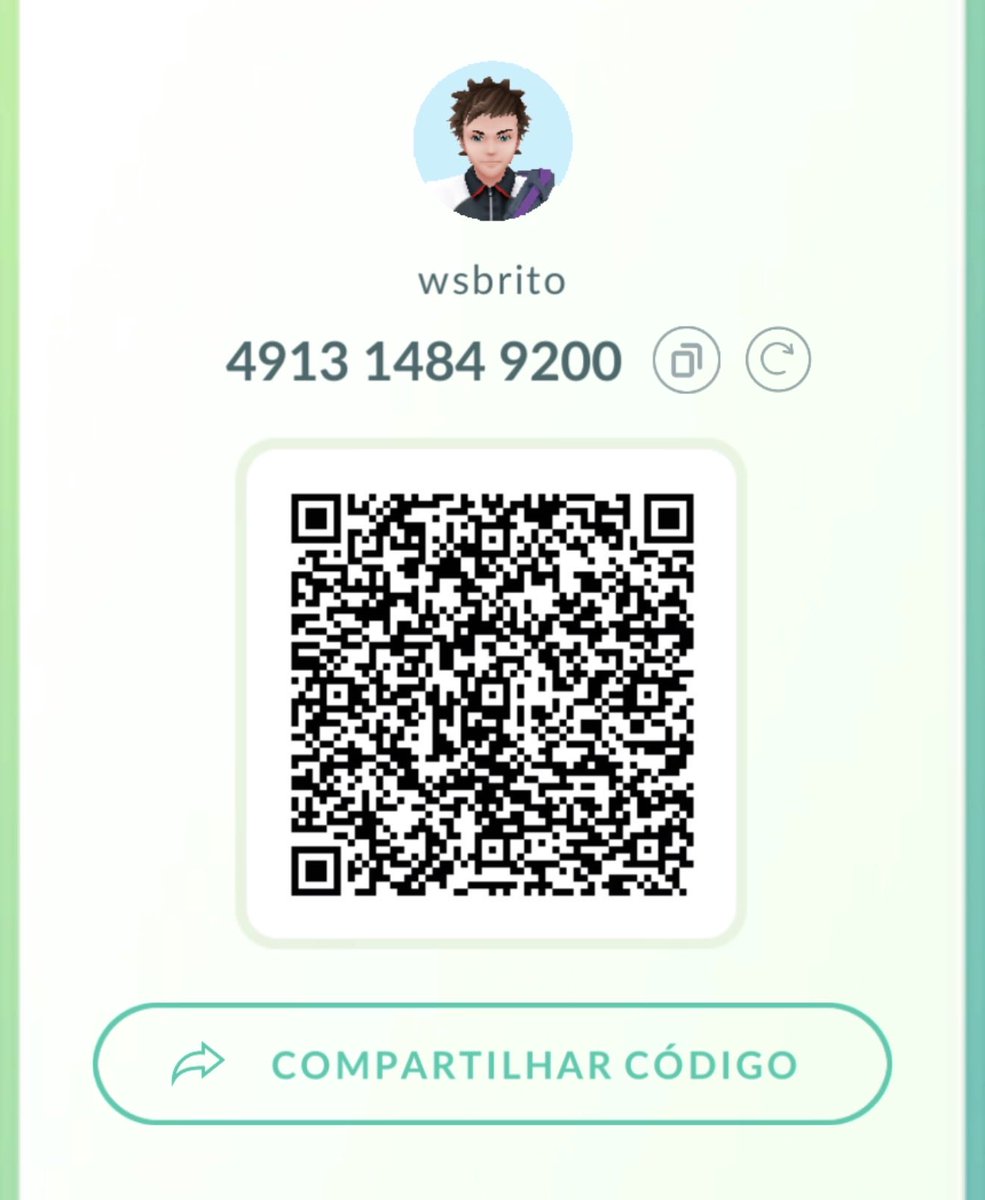 wsbrito's tweet image. 491314849200

#PokemonGOfriend
#PokemonGoFriendCodes 
#pokemongo
#code
#codefriend
