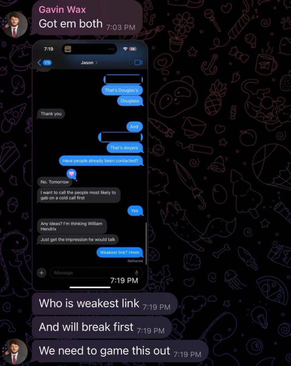 sarahcstock's tweet image. .@GavinWax care to comment?