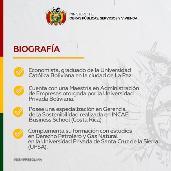 #NotaDePrensa | ERNESTO FARFÁN TORRES ASUME COMO PRESIDENTE EJECUTIVO DE LA ABC
n9.cl/m8eau
#SiempreBolivia