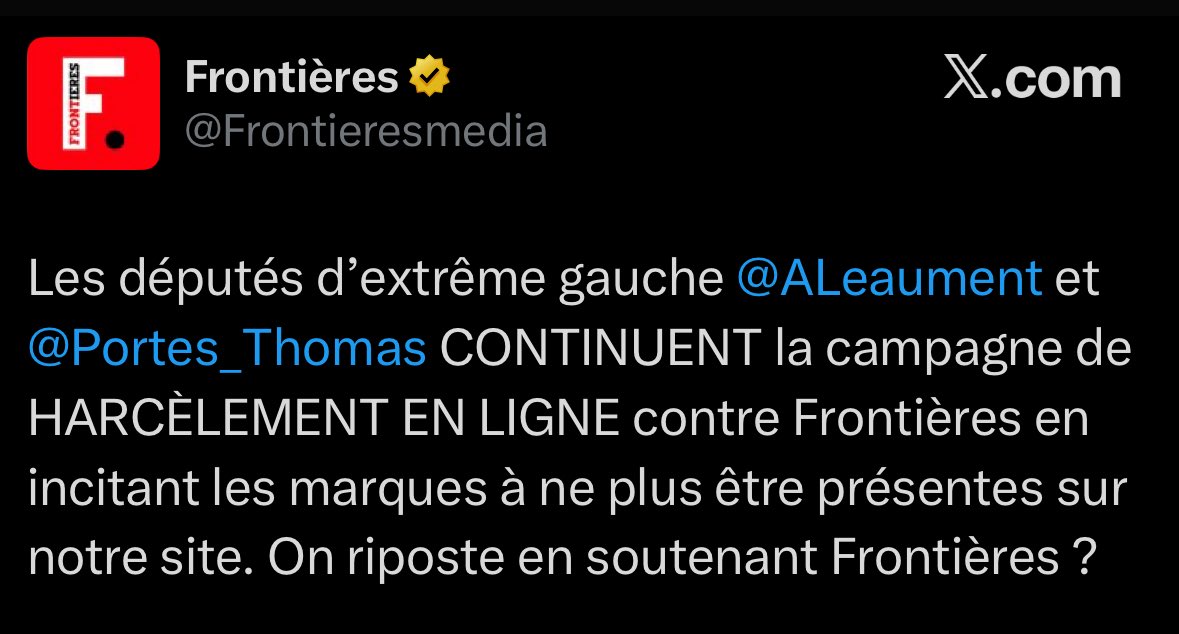 ALeaument's tweet image. Si la mer est salée, c’est vraisemblablement à cause des larmes des ouin-ouin de Frontières.