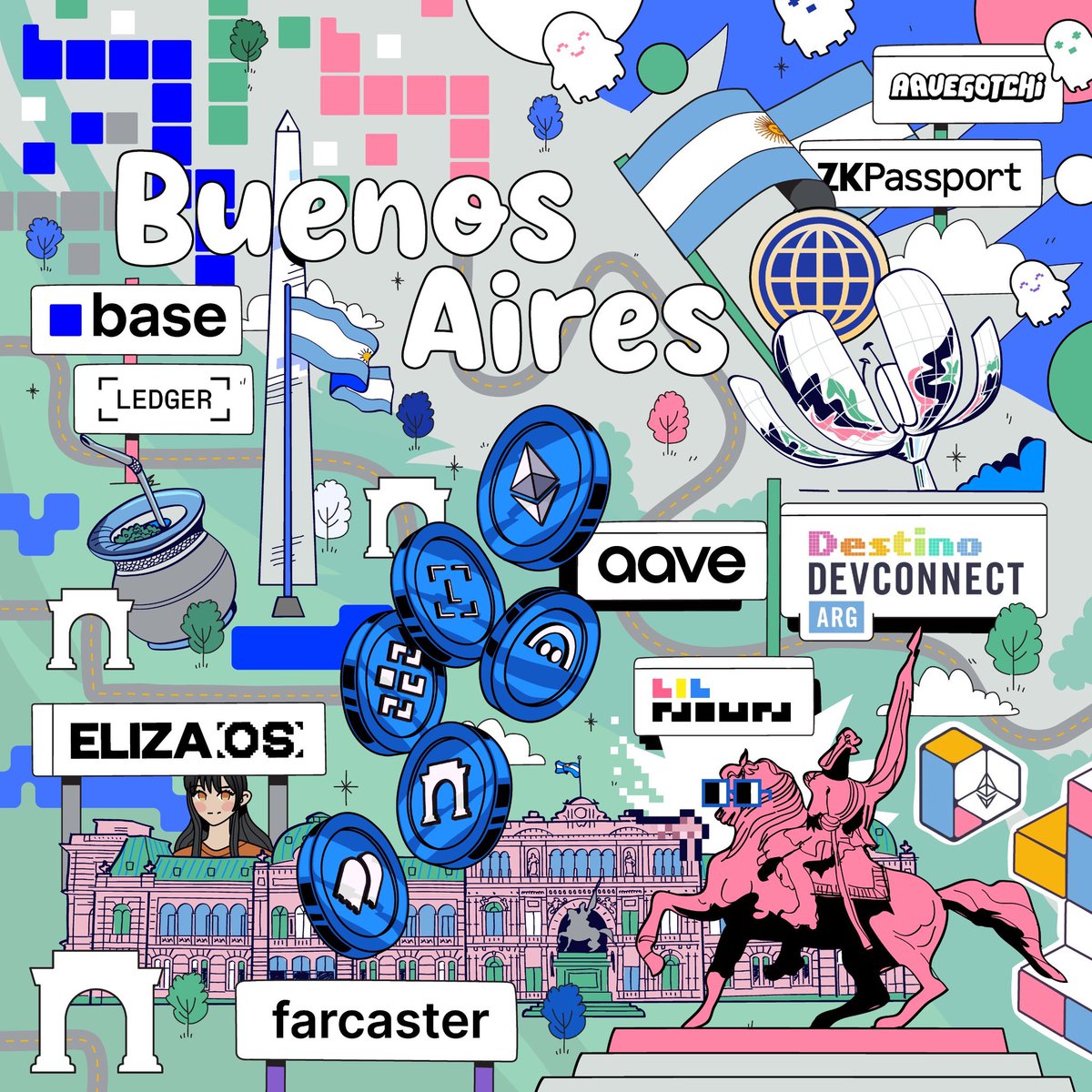 Heading back to Brazil after a wild week of <a href="/EFDevcon/">Devconnect ARG - the first Ethereum World’s Fair</a> 

We met clients IRL, shared medialunas, talked design, learned about great products, and soaked in the wonderful energy of Buenos Aires 🇦🇷

Thanks to every builder, founder, designer and friends we met along the way, see you