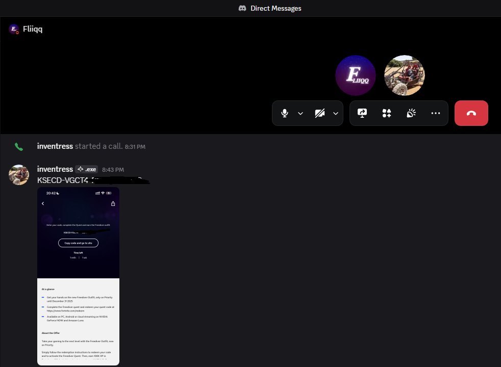 inventressx's tweet image. i&apos;m still supplying codes for the Fortnite Freediver skin, dm me. I sell them for £8 or $11 usd each :)

#Fortnite #o2 #freediver #EXCLUSIVE