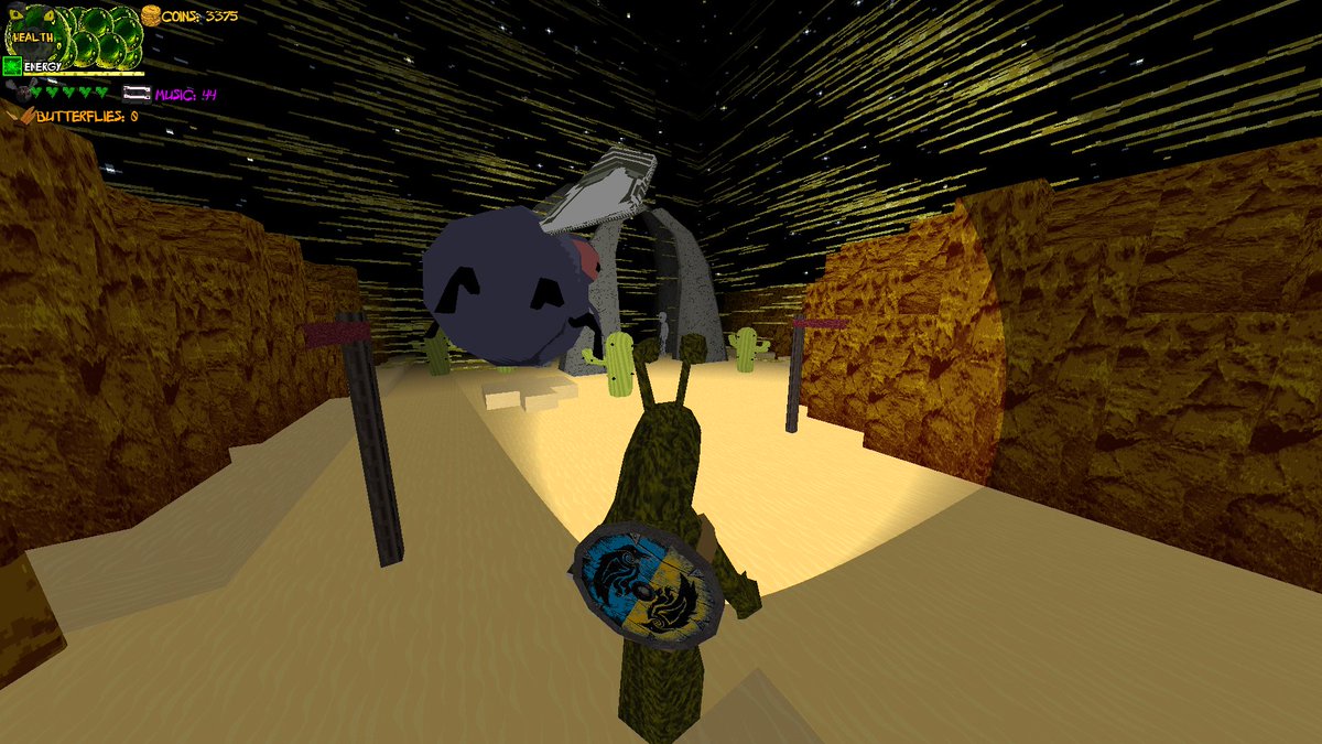 SloppyJoeStudio's tweet photo. The Desert Area with 2 new cutscenes is done!
Time to add one last event before entering Area51 😱🤘💥

The "To-do-list" is very short now!

In the Desert you'll hear music from Arcana Necronomicus &amp; Superposition. Perfect fit!🤘

DEPTHS OF INSANITY 3
#depths3 #indiegame #gamedev https://t.co/4DYf8sudDQ
