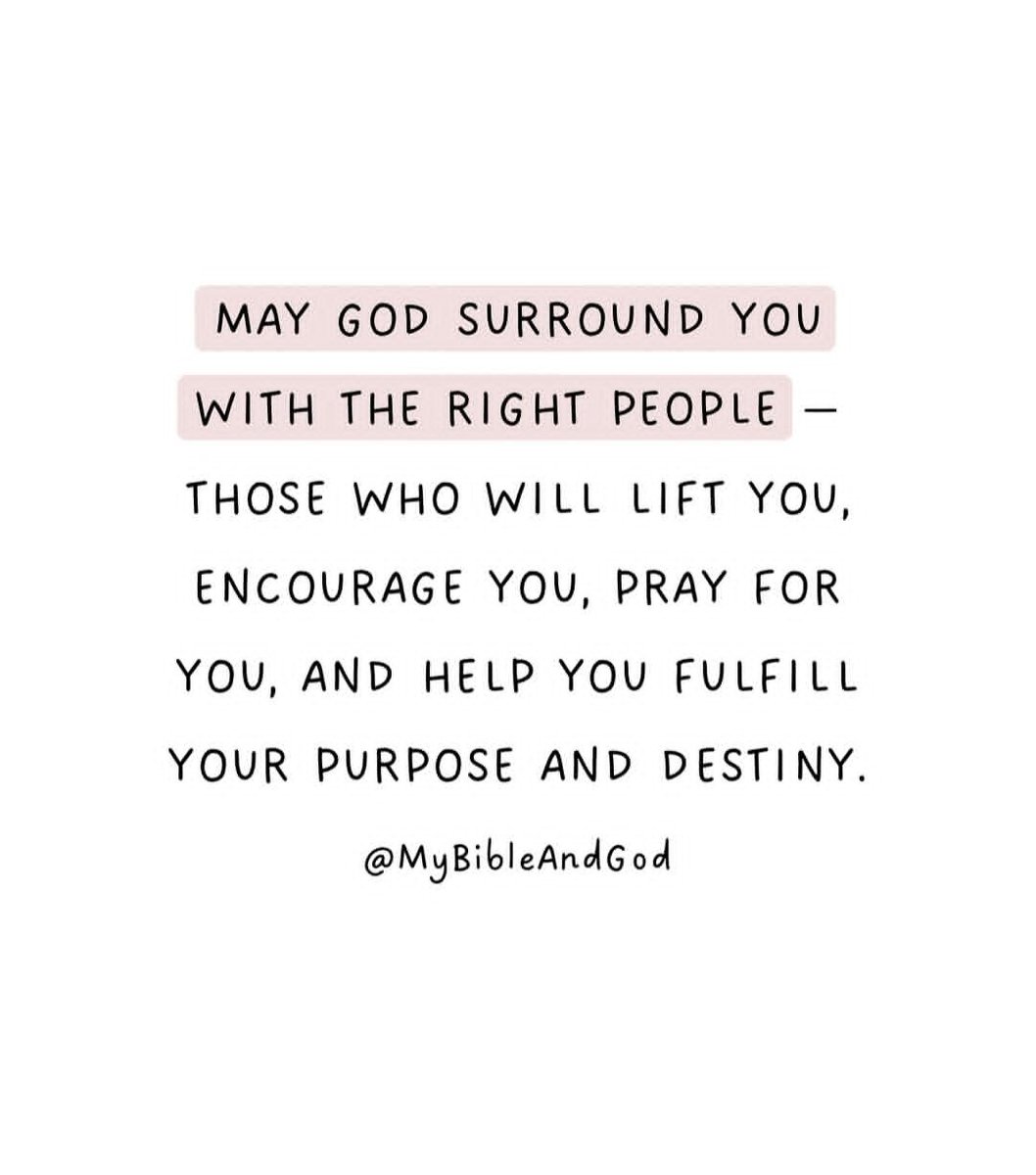 Having the right people is a blessing