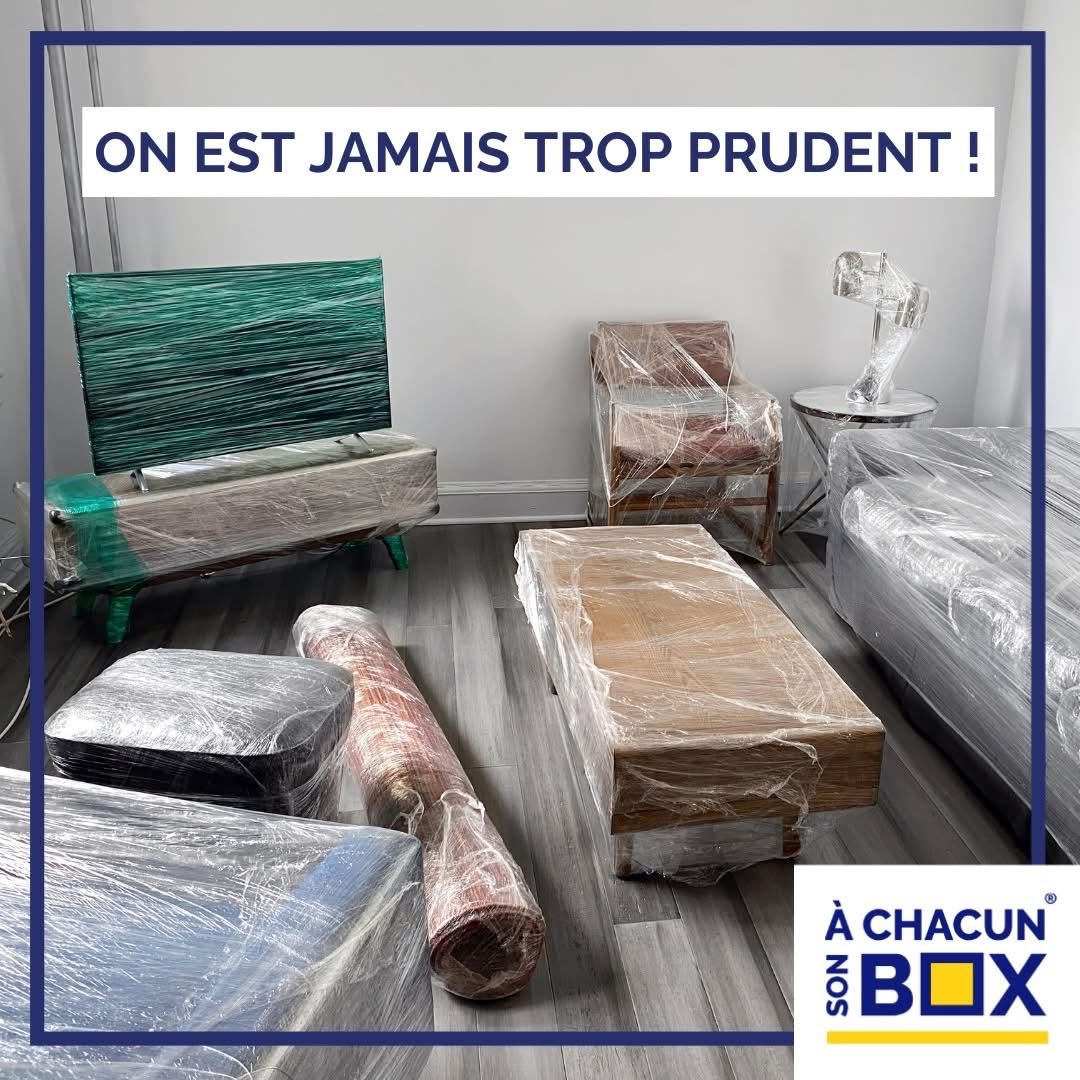 📦✨ Protégez vos meubles, en toute sérénité ! 🛋🔒

Chez #achacunsonbox Caudan et Rezé, nous vous proposons une gamme complète de produits d'emballage pour garantir la sécurité de vos biens, qu’ils soient en transit ou en stockage.

#carton #protection #emballage #Stockage