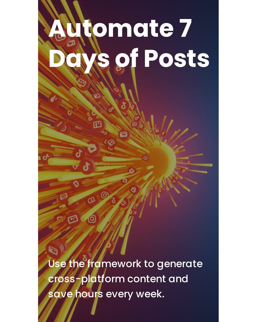 ClubJam_AI's tweet image. Imagine generating a full week of content in minutes.

That’s the power of AI frameworks done right.

Want the system? Comment AUTOMATE 👇

#ContentAutomation #AITools #WorkSmarter #JamOutAI instagr.am/p/DRVYVSGjTfy/