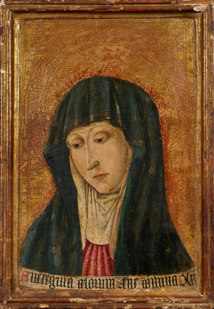 El duelo en el
Reino de Valencia está servido: Verónica de la Virgen, atribuida a Gonçal PERIS a la venta en Madrid, VERSUS Verónica de la Virgen  de Joan REIXACH a la venta en Montecarlo. Ambas bellísimas en cualquier caso
tinyurl.com/4c7snj77
hvmc.com/joan-reixach-v…