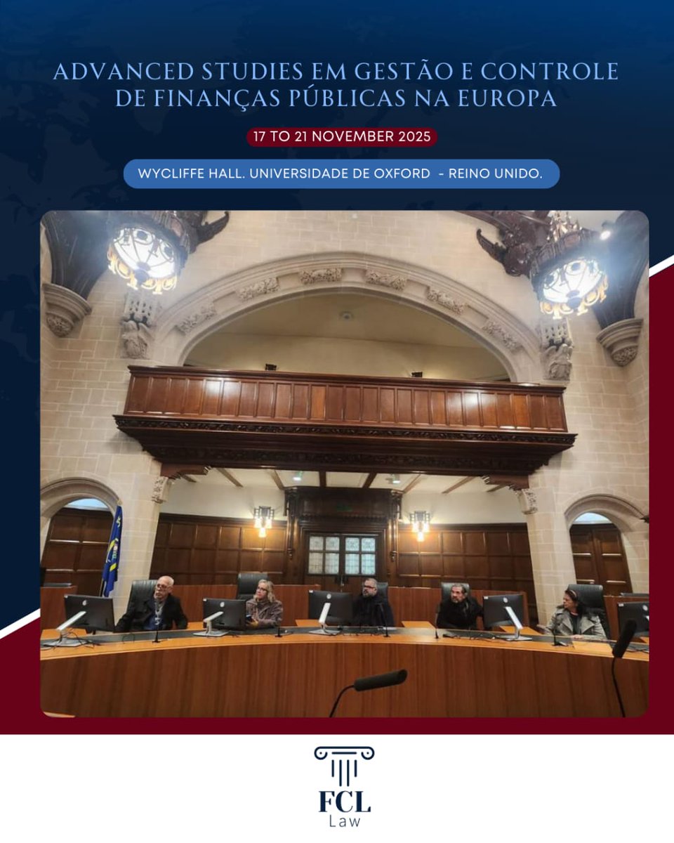 lawfcl's tweet photo. Em nosso último dia do Advanced Studies in Public Finance Management and Control in Europe, realizado em Wycliffe Hall, Oxford, os participantes concluíram o programa com uma visita guiada à Supreme Court of the United Kingdom.
#FCLLAW #AdvancedStudies #Law #SupremeCourtUK https://t.co/0ltL3US7nP