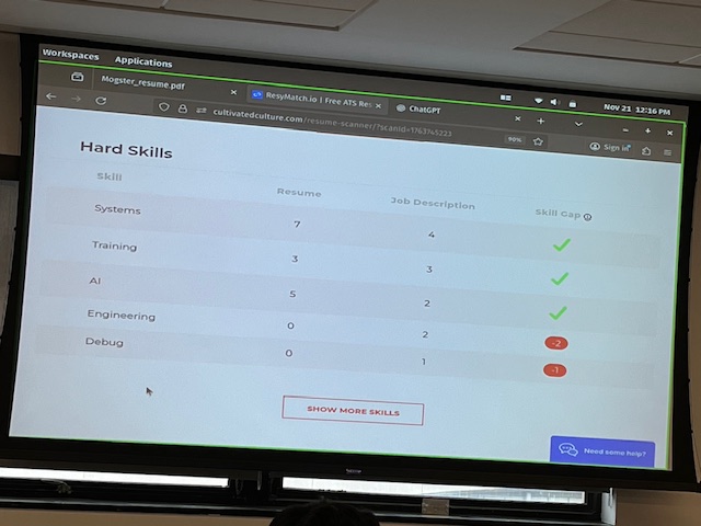 NJITYingWu's tweet image. Today&apos;s S-STEM scholarship meeting focused on resume preparation, featuring a presentation by a student whose life has been changed through the program. @justkoz is but one of our all-stars who has done amazing things with this opportunity.  tinyurl.com/33xuez2e