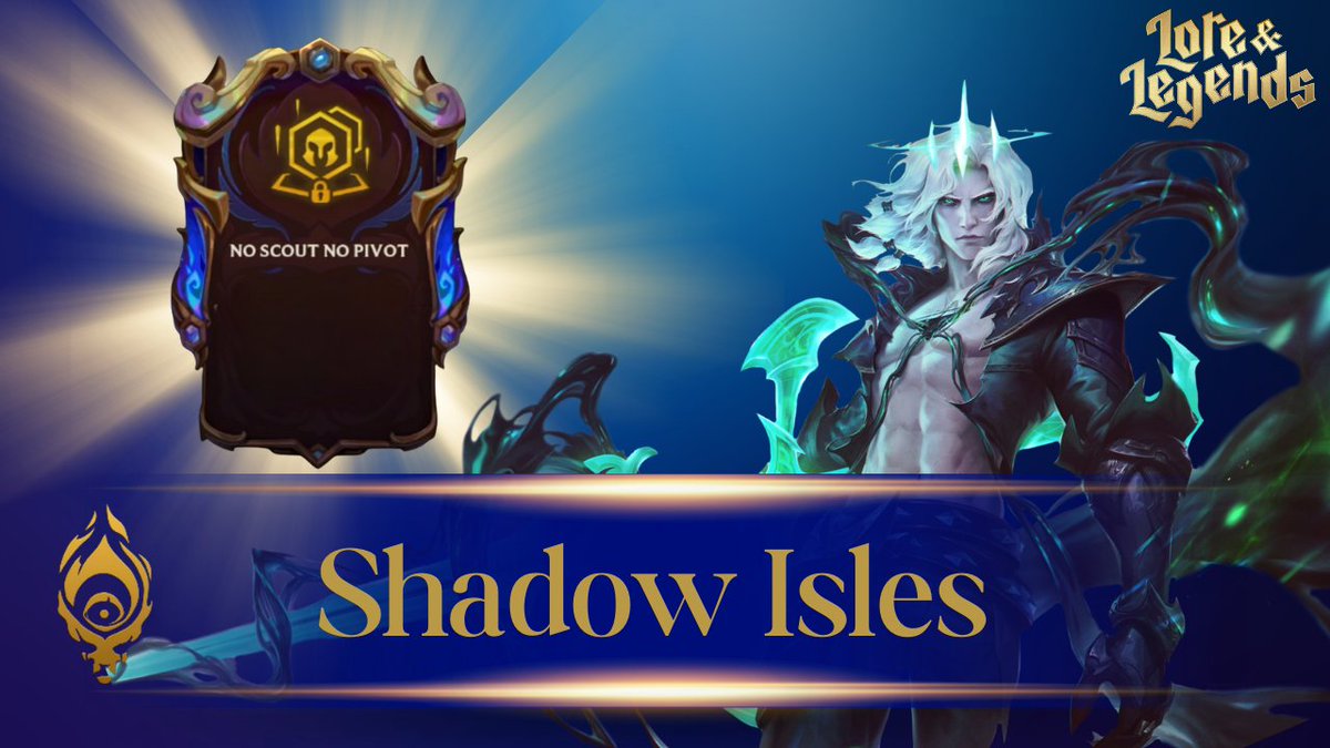 I believe No Scout No Pivot Shadow Isles is a very powerful combination. Here's my quick take on how to play the comp! (video in comments)
