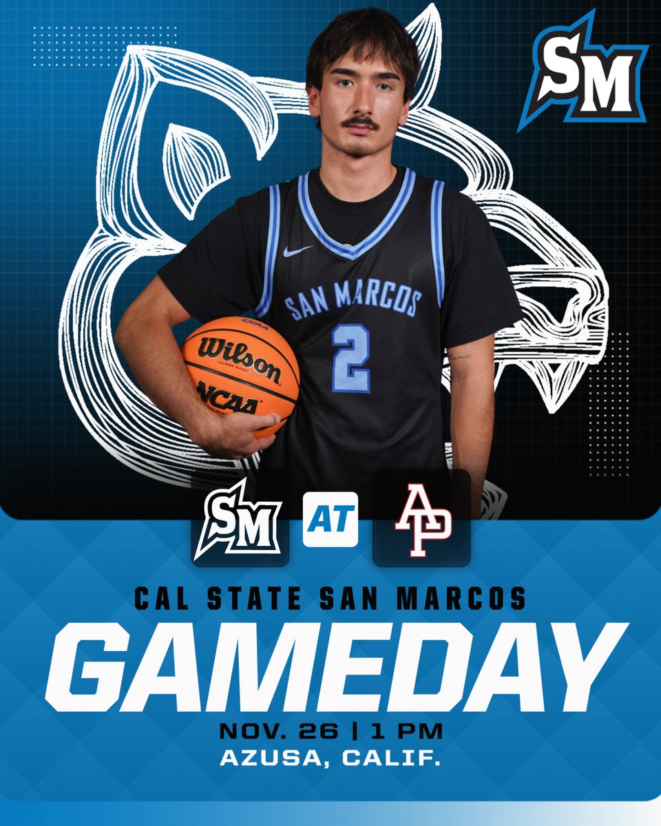 CSUSM_MBB's tweet image. CSUSM will wrap up a three-game road trip with a pre-Thanksgiving visit to Azusa Pacific at 1 p.m. #BleedBlue 

📊 athletics.apu.edu/sidearmstats/m…
📺 ($) pacwestnetwork.tv/azusapacific/