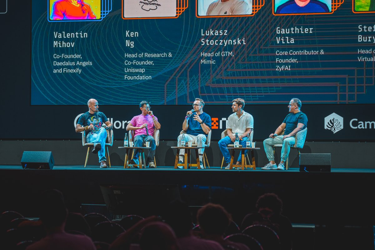 .<a href="/ethereum/">Ethereum</a> is for AI, and <a href="/AgenticZero/">agentic zero</a> was just the beginning

I just want to thank all the <a href="/AgenticZero/">agentic zero</a> sponsors (<a href="/AlloraNetwork/">Allora</a>, <a href="/DINBuild/">DINBuild</a>, <a href="/CambrianNetwork/">Cambrian Network 🪴</a>, and more), speakers, and the team behind who believed in the vision of creating a values-driven conference

a conference